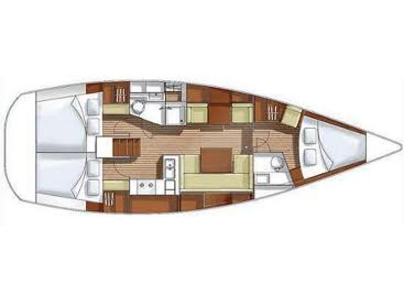 Book yachts online - sailboat - Hanse 400 - Pepita - rent