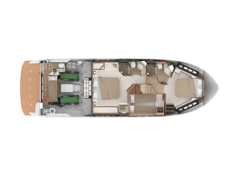 Book yachts online - motorboat - Absolute 50 Fly - Acrobat - rent