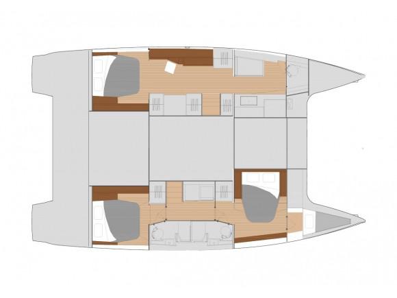 Book yachts online - catamaran - Saona 47-Fountaine Pajot - Nocrala - rent