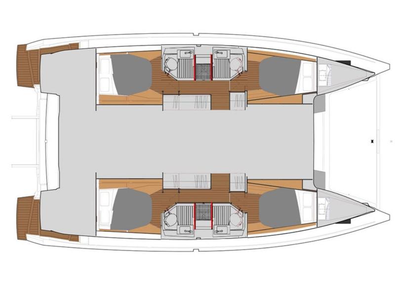 Book yachts online - catamaran - Astréa 42 - Grace - rent