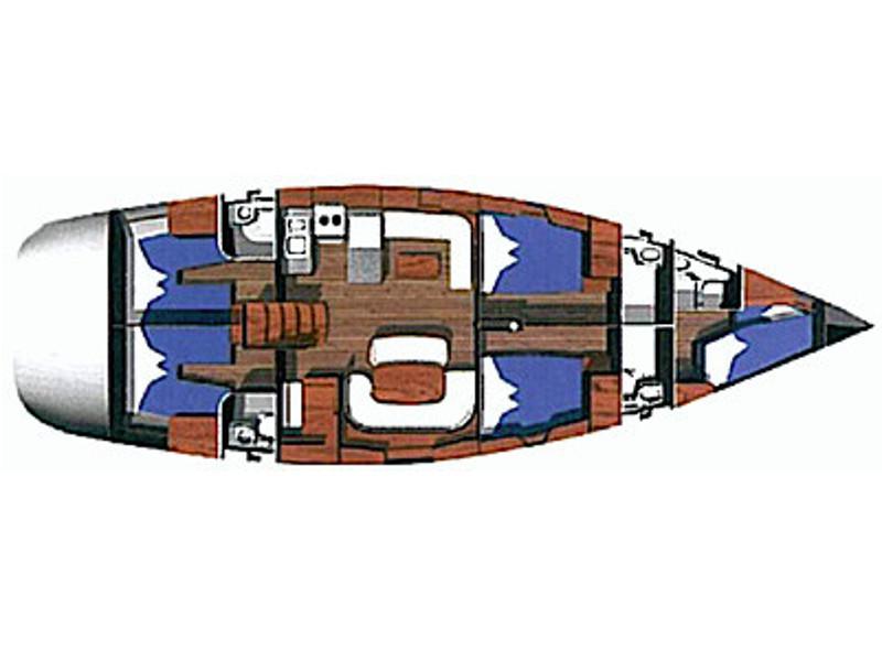 Book yachts online - sailboat - Ocean Star 56.1 - Passion - rent