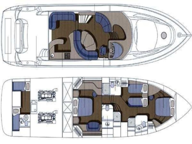 Book yachts online - motorboat - Sunseeker 64 - NATALIYA - rent