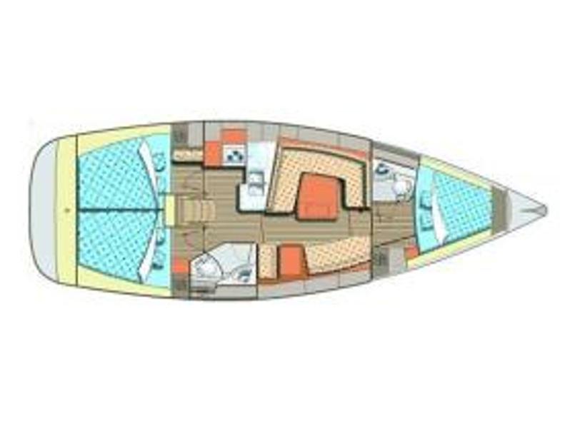 Book yachts online - sailboat - Elan 384 Impression - Gwinn - rent