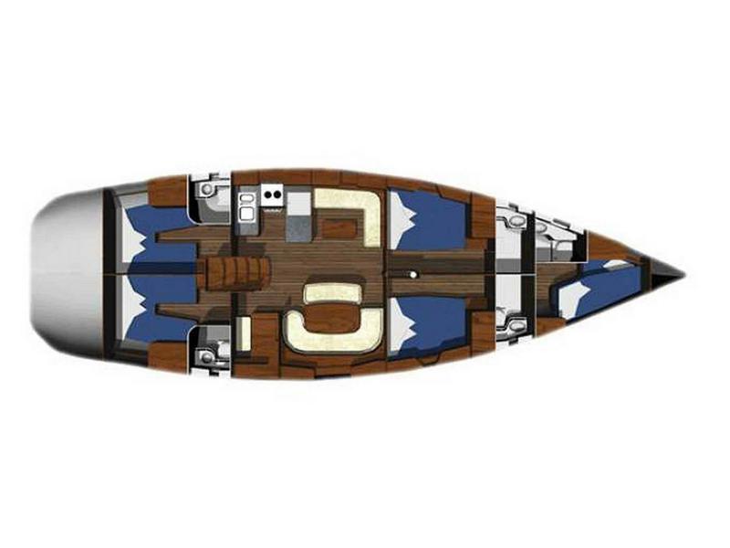 Book yachts online - sailboat - Ocean Star 56.1 - Wind Dueller - rent