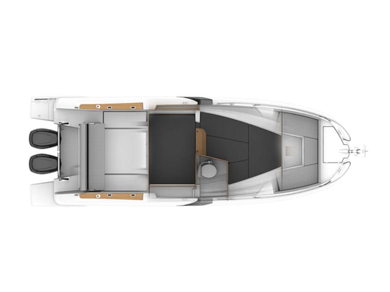 Book yachts online - motorboat - Beneteau Flyer 8.8 - Nauti One - rent