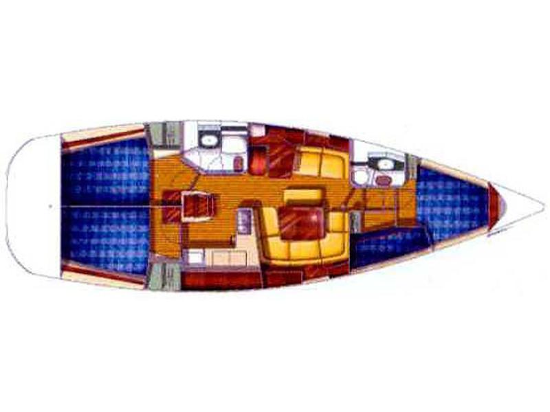 Book yachts online - sailboat - Sun Odyssey 43DS - ALEXANDRA - rent