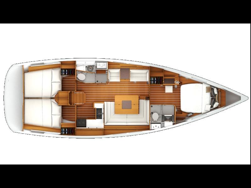 Book yachts online - sailboat - Sun Odyssey 439 - ath43902 - rent