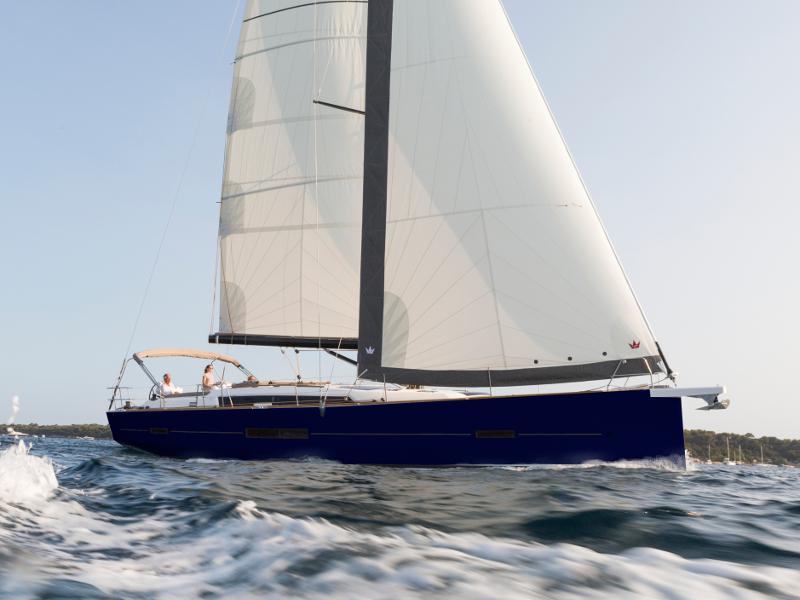 Book yachts online - sailboat - Dufour 520 GL - NOTUS - BLUE HULL, AC+GEN., UNDERWATER LIGHTS - rent