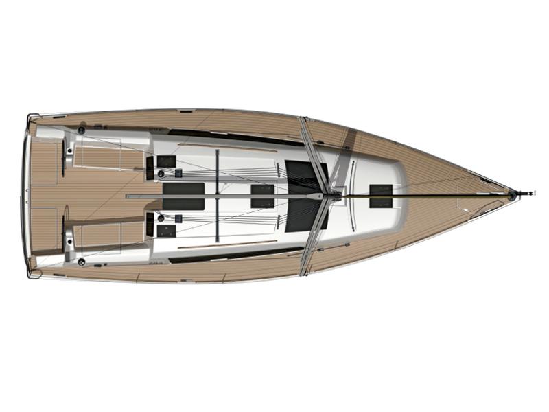 Book yachts online - sailboat - Dufour 382 GL - Peter Pan - rent