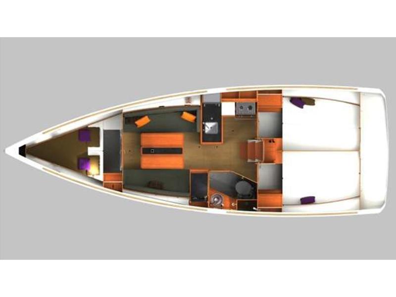 Book yachts online - sailboat - Sun Odyssey 349 - Nana - rent