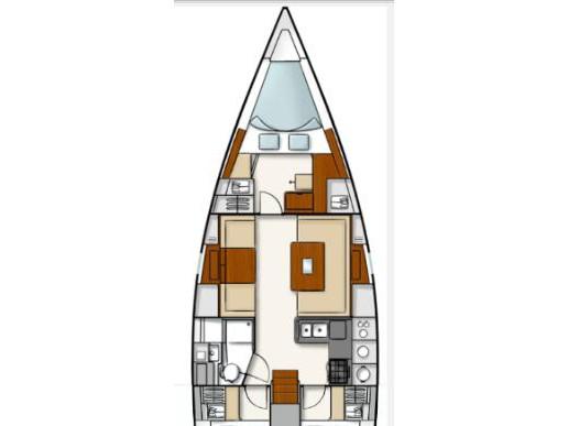 Book yachts online - sailboat - Hanse 400 - Calypso - rent