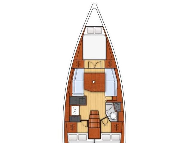 Book yachts online - sailboat - Oceanis 38.1 - Mici - rent