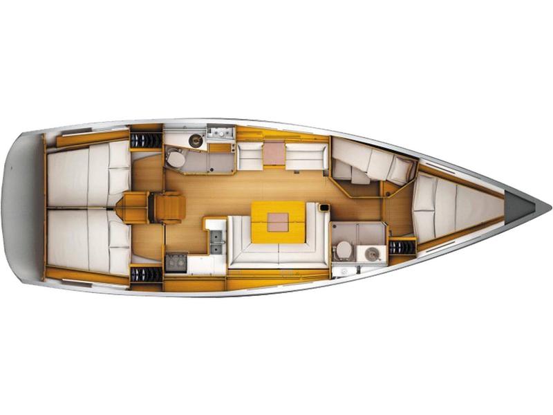 Book yachts online - sailboat - Sun Odyssey 449 - Asante - rent