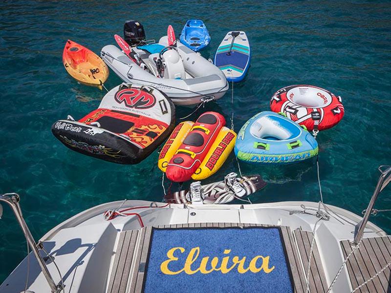 Book yachts online - catamaran - Lagoon 500 - Elvira - rent