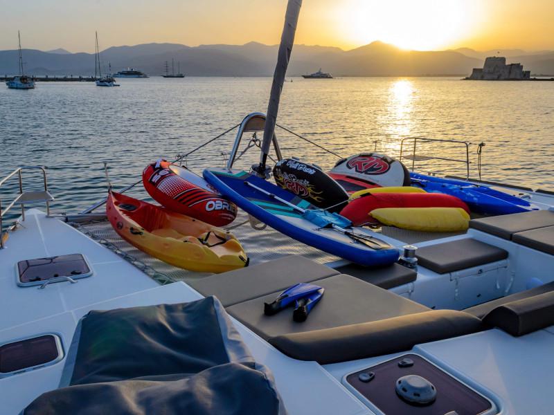 Book yachts online - catamaran - Lagoon 500 - Elvira - rent