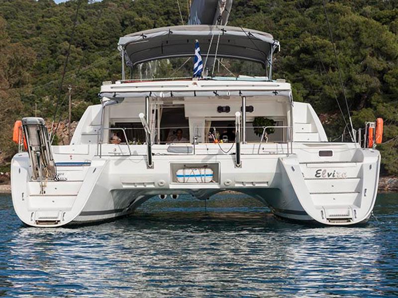 Book yachts online - catamaran - Lagoon 500 - Elvira - rent