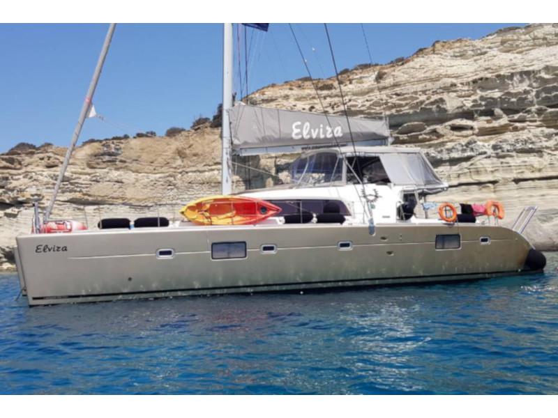 Book yachts online - catamaran - Lagoon 500 - Elvira - rent