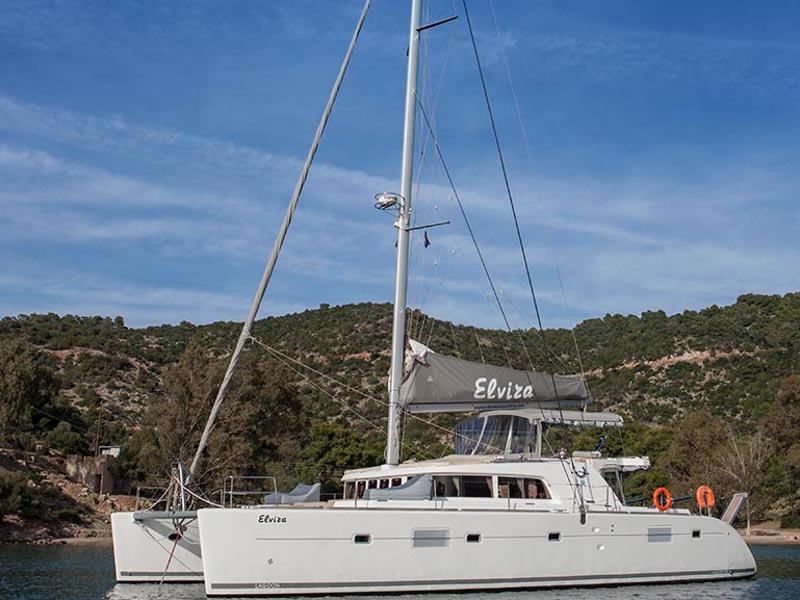 Book yachts online - catamaran - Lagoon 500 - Elvira - rent