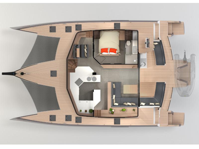 Book yachts online - catamaran - Neel 51 - Trilogy - rent