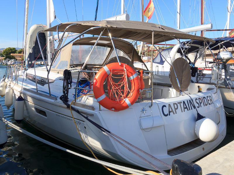 Book yachts online - sailboat - Sun Odyssey 509 - Capitan Spider - rent