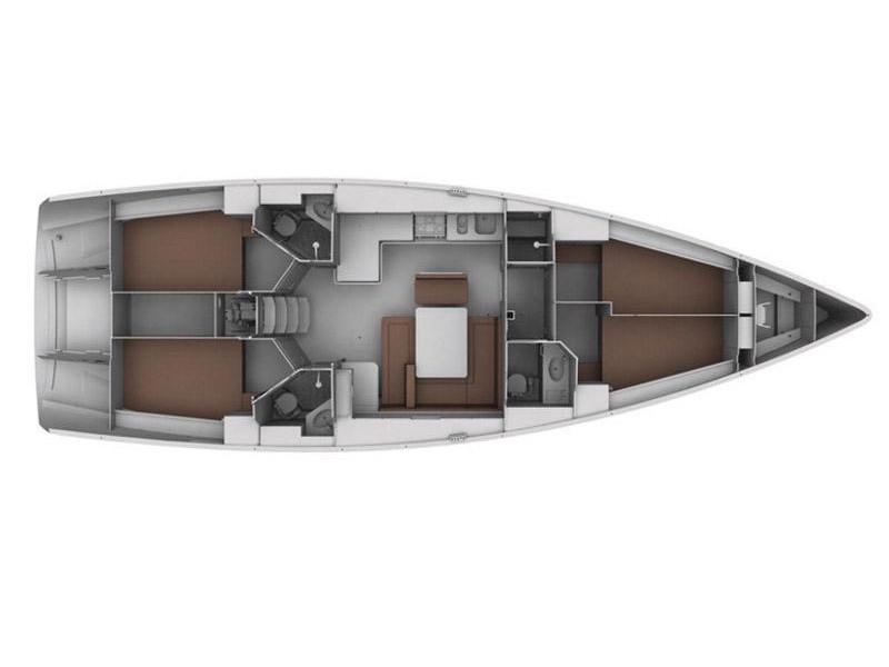 Book yachts online - sailboat - Bavaria Cruiser 45 - Provence - rent