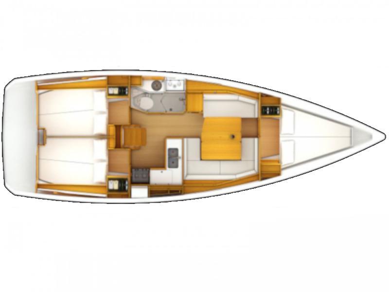 Book yachts online - sailboat - Sun Odyssey 40.3 - Laineilla - rent