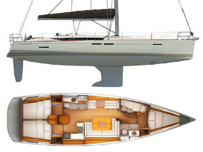 Book yachts online - sailboat - Sun Odyssey 439 - Esquitx - rent