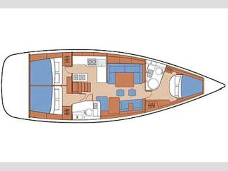 Book yachts online - sailboat - Oceanis 46 - STRIE - rent