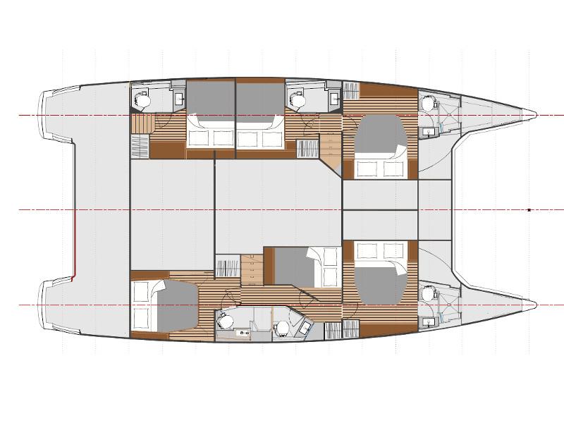 Book yachts online - catamaran - Saba 50 - Royal Cracow - rent