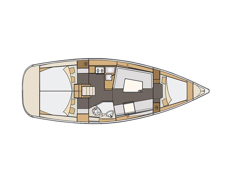 Book yachts online - sailboat - Elan 35 Impression - Maybe 6 - rent