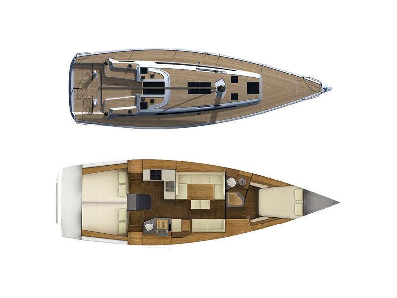 Book yachts online - sailboat - Grand Soleil 43 - Jabadao - rent