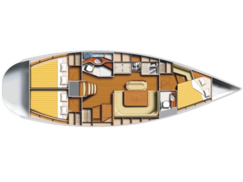 Book yachts online - sailboat - Harmony 42 - Barracuda - rent