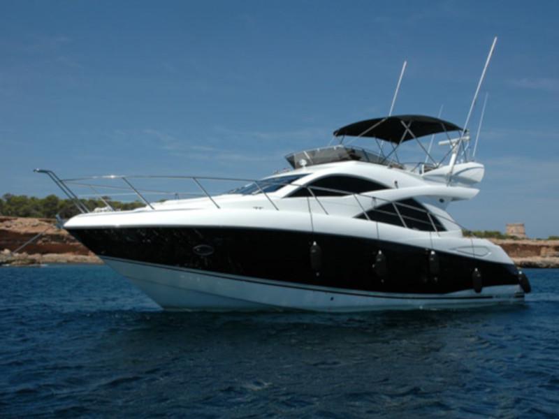 Book yachts online - motorboat - Sunseeker Manhattan 52 - Blue Amber - rent