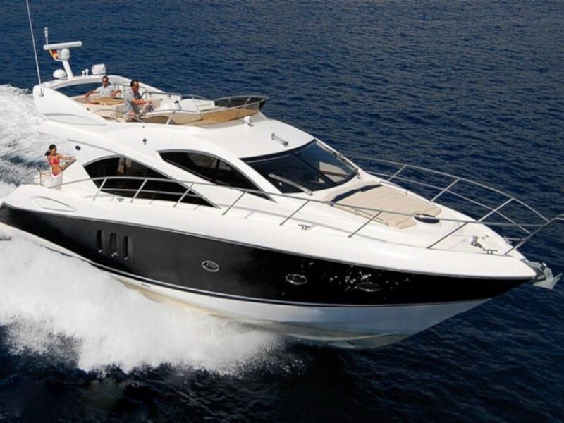 Book yachts online - motorboat - Sunseeker Manhattan 52 - Blue Amber - rent