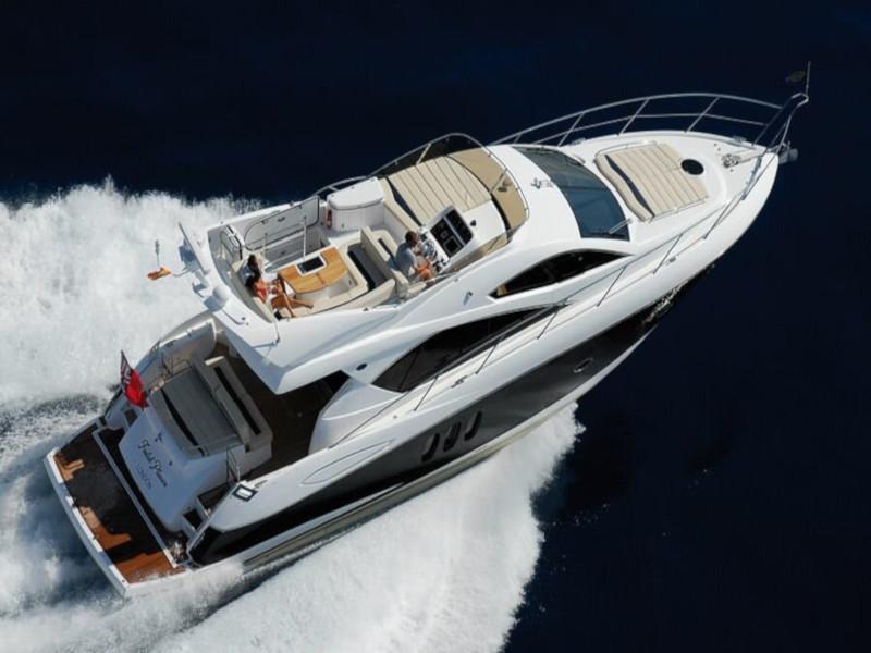 Book yachts online - motorboat - Sunseeker Manhattan 52 - Blue Amber - rent