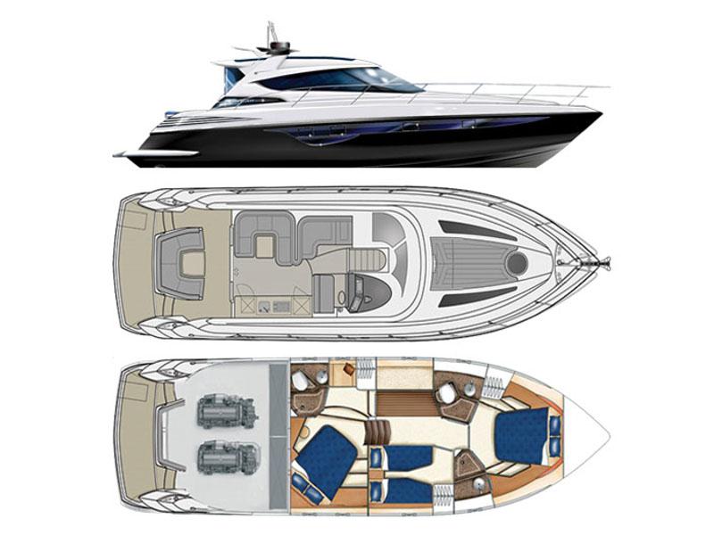 Book yachts online - motorboat - Elan Power 48 - MARTA IV - rent