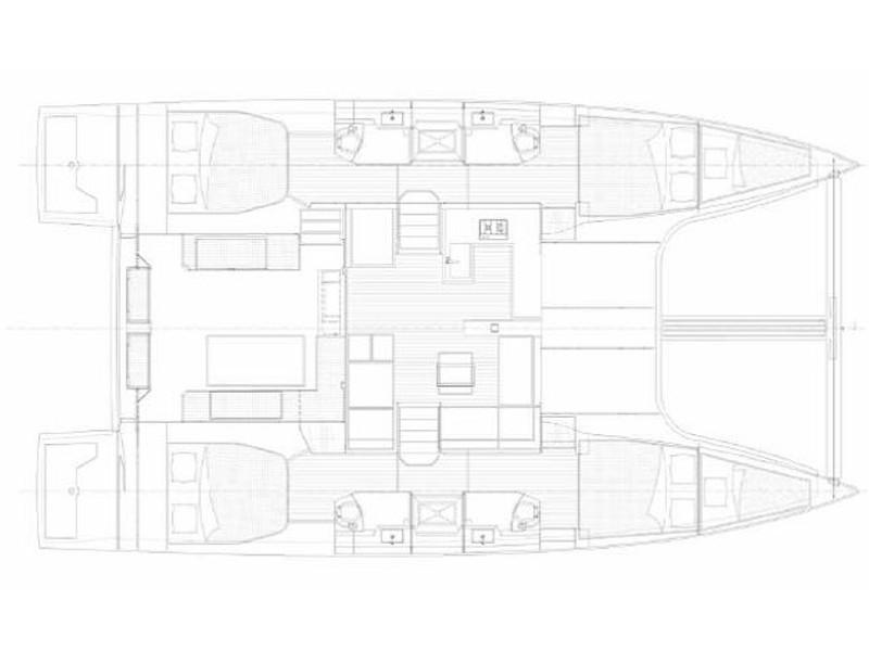 Book yachts online - catamaran - Nautitech 46 Fly - Togina - rent