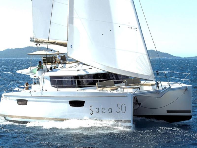 Book yachts online - catamaran - Saba 50 - Anna Isabella - rent