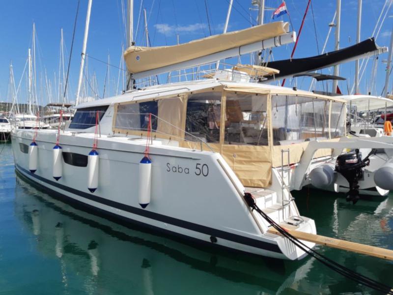 Book yachts online - catamaran - Saba 50 - Anna Isabella - rent