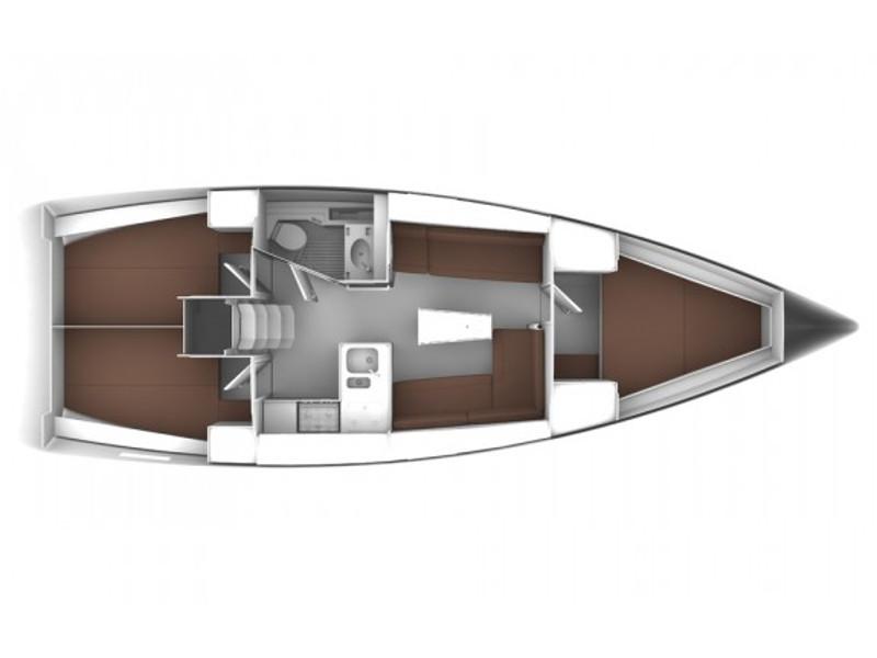 Book yachts online - sailboat - Bavaria Cruiser 37 - MAPALIMI - rent