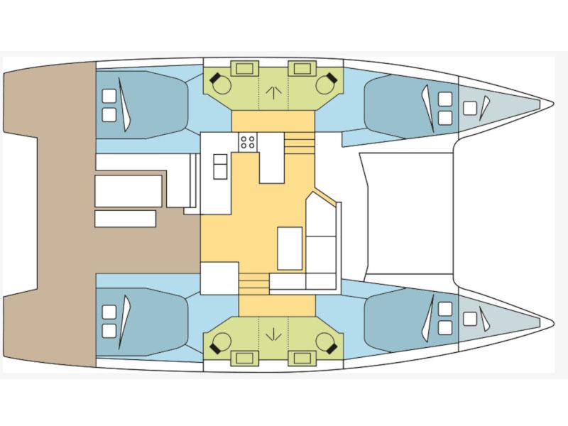 Book yachts online - catamaran - Astréa 42 - Marbella - rent