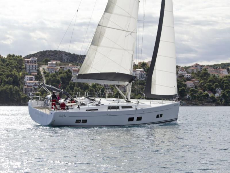 Book yachts online - sailboat - Hanse 588 - White Pearl - rent