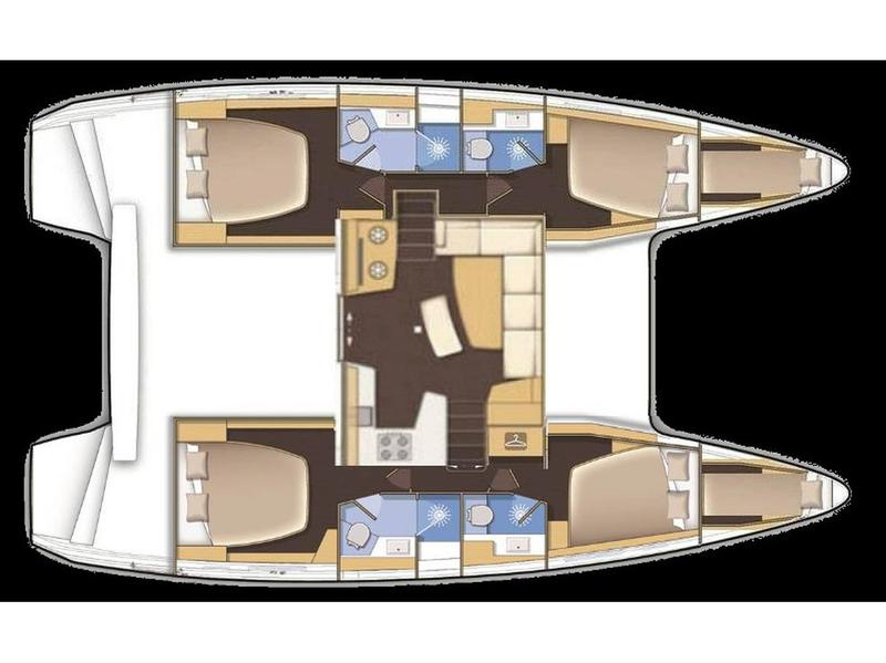 Book yachts online - catamaran - Lagoon 42 - Sofibel - rent