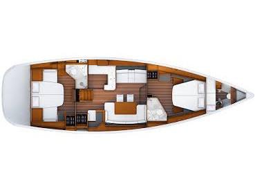 Book yachts online - sailboat - Jeanneau 53 - Cleopatra II - rent