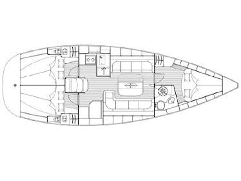 Book yachts online - sailboat - Bavaria 37 Cruiser - Veja - rent