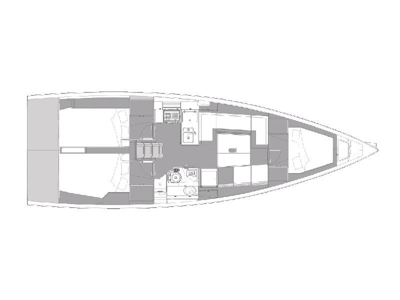 Book yachts online - sailboat - Elan E4 - Bella Mia - rent