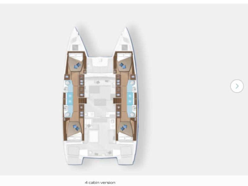 Book yachts online - catamaran - Lagoon 50 F - Amanda of Sweden - rent