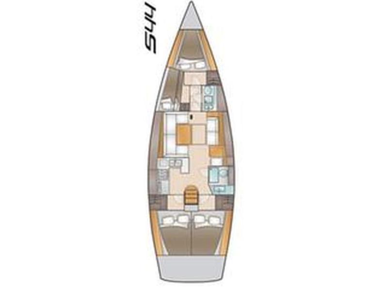 Book yachts online - sailboat - Salona 44 - Elva - rent