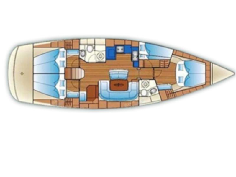 Book yachts online - sailboat - Bavaria 46 - Ottavia - rent