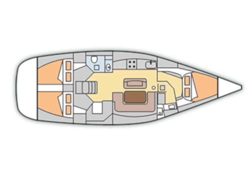 Book yachts online - sailboat - Dufour 425 - Franca - rent